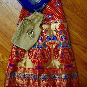 Indian lehnga choli